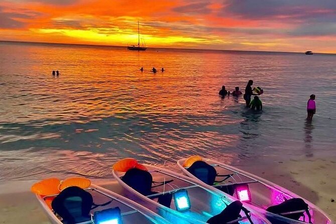 Clear Kayaking in Tobago - Seeing Tobago through the kayak hull