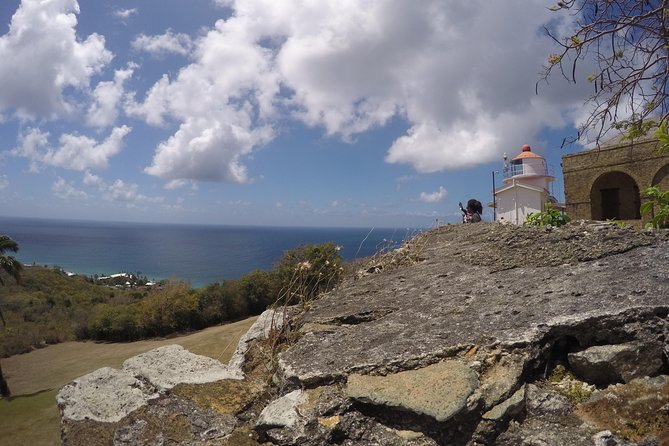 Highlights of Tobago Tour - Plymouth, the mysterious tombstone, and Fort James