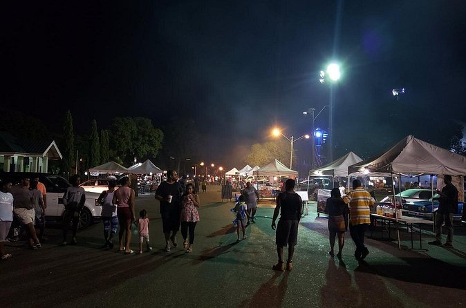 Night Street Food Tasting Tour in Trinidad - Ariapita Avenue brings the grilled course