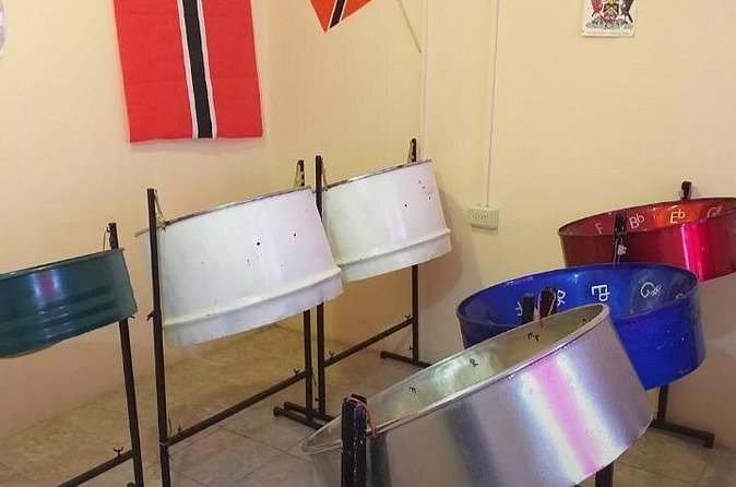 Steel Pan Class - The private setting works well for families