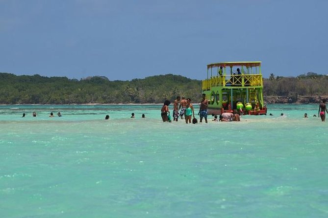 Tobago Buccoo Reef Glass Bottom Boat Tour - No Man’s Land and optional local food