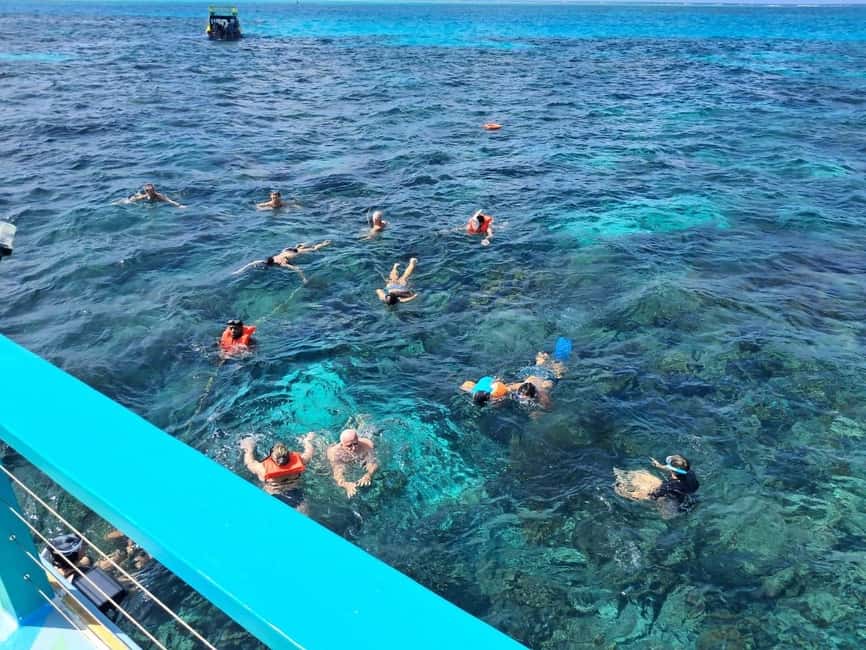 Tobago: Buccoo Reef Marine Park Glass Bottom Boat Tour - Leaving Buccoo Pier for the reef