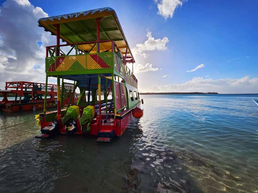 Tobago: Coral Reef Boat Tour with BBQ and Transfer - Nylon Pool and the Hour Offshore