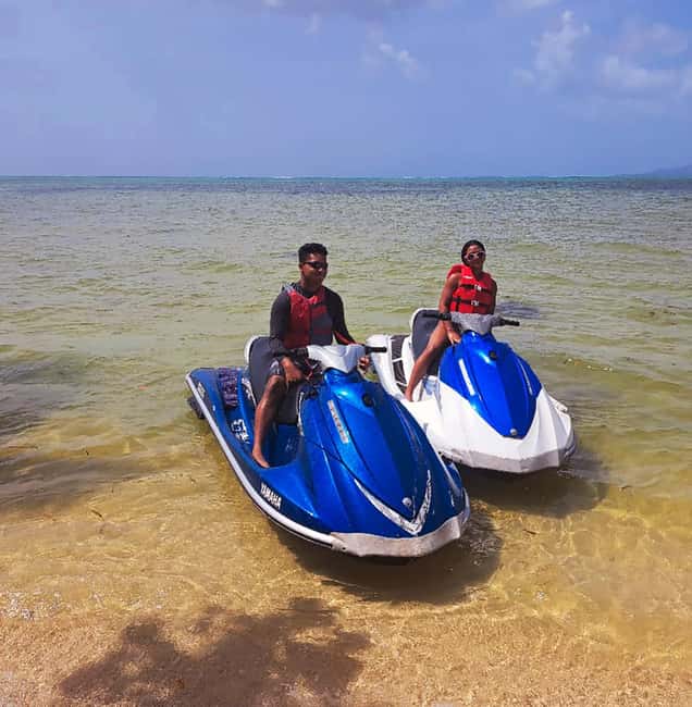 Tobago: Jet Ski Rental for 2 People - Speeding Toward Buccoo Reef