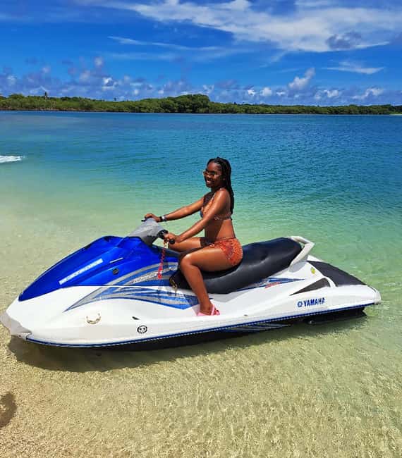Tobago: Jet Ski Rental for 2 People - Pigeon Point Beach or Buccoo Beach