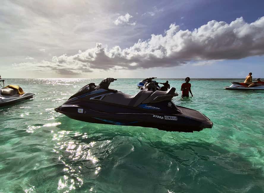 Tobago: Jet Ski Rental for 2 People - The Buccoo Reef Run