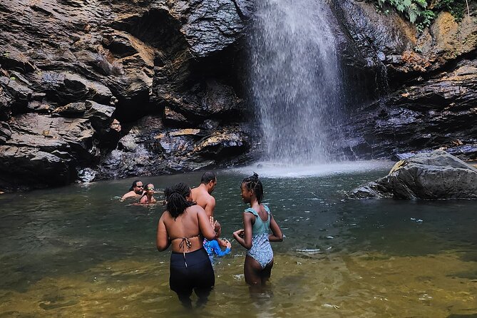 Trinidad Rainforest Hike to Waterfall - Maracas Bay and Las Cuevas Beach